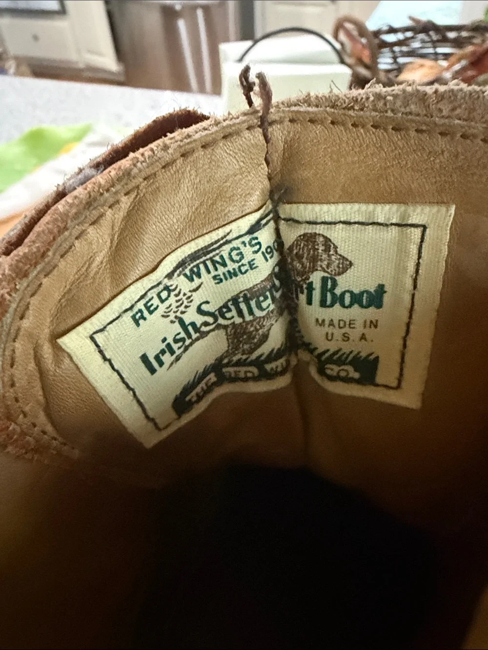 Red Wing Irish Setter Vintage Boots #2037